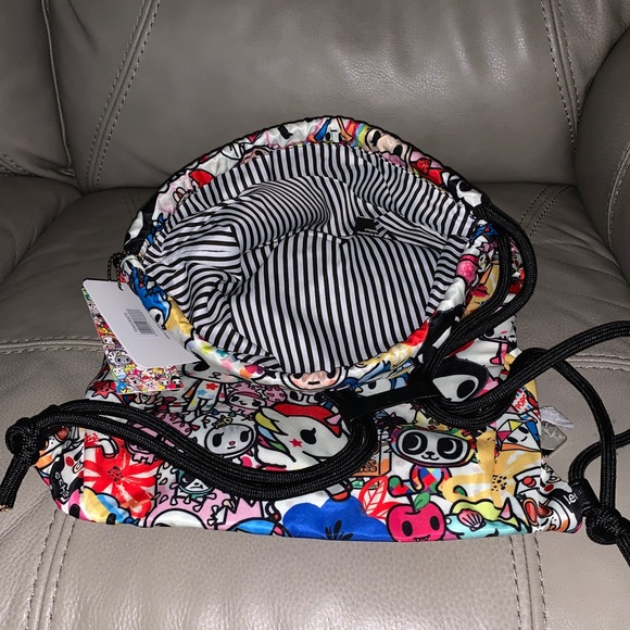 NWT Tokidoki Exclusive Large Drawstring Backpack - Picture 4 of 4